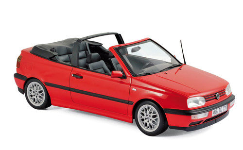 VW GOLF CABRIOLET 1995 ROJO 1/18 NOREV