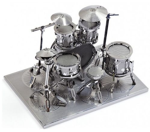 DRUM KIT, KIT 3D METAL.