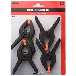 PINZAS SUJECION 90MM 4UDS PLASTICO DISMOER