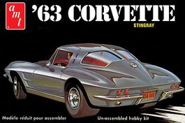 CHEVY CORVETTE 1963 1/25 AMT