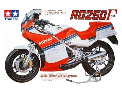 SUZUKI RG250 FULL OPTIONS 1/12 TAMIYA