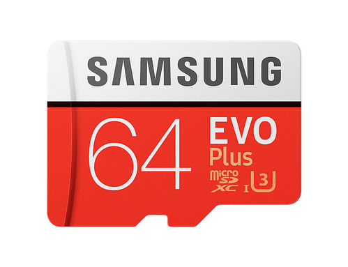 MICROSD 64GB 100MB/s U3 4K EVO PLUS SAMSUNG