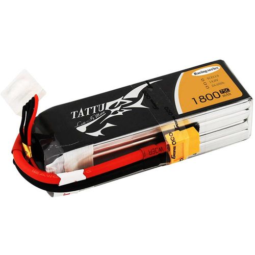 LIPO 4S 1800mah 14.8V 75C TATTU GENSACE