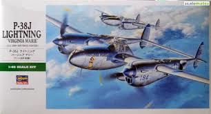 P-38J LIGHTNING JT1 1/48 HASEGAWA
