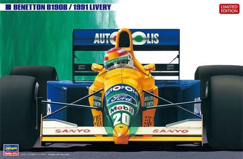 BENETTON B190B 1991 1/24 HASEGAWA F1