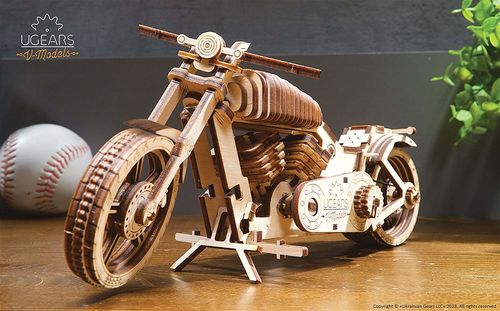 MOTOCICLETA MADERA U GEARS