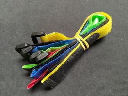 CINCHA VELCRO BATERIA 200X20MM 5UDS