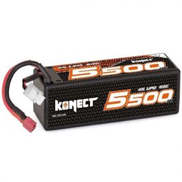 LIPO 5500MAH 4S 60C 14.8V HARDCASE KONECT