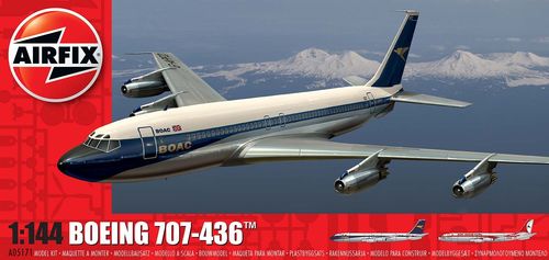 BOEING 707-436 1/144 BOAC AIRFIX