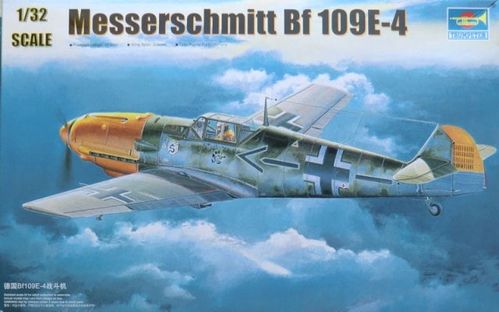 MESSERSCHMITT BF109E-4 1/32 TRUMPETER