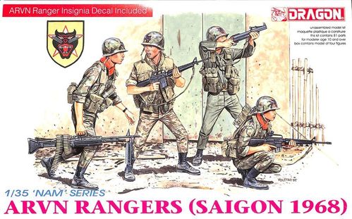 ARVN RANGERS (SAIGON 1968) 1/35 DRAGON