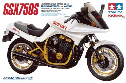 SUZUKI GSX 750S KATANA NEW 1/12 TAMIYA