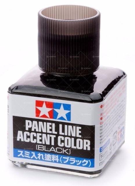 PANEL LINE ACCENT NEGRO TAMIYA 40ML
