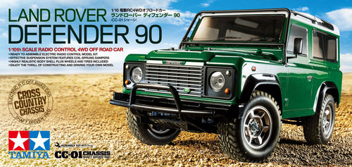 LANDROVER DEFENDER 90 1/10 TAMIYA CC01