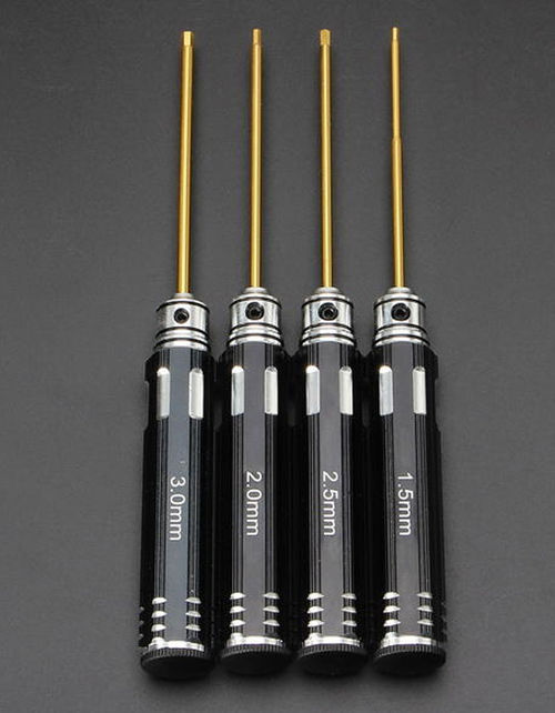 SET 4 DESTORNILLADORES ALLEN 1.5/2/2.5/3MM