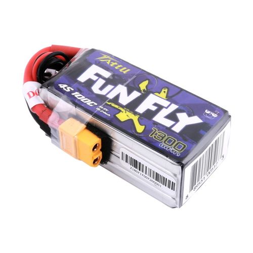 LIPO 1300MAH 4S 100C 14.8V FUNFLY TATTU GENSACE