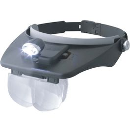 LUPA CABEZA LED Y AUMENTOS