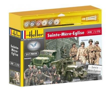 DIORAMA SAINT MERE EGLISE PACK DIORAMA 1/72 HELLER