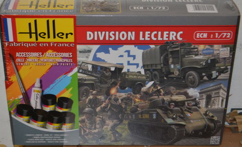 DIVISION LECLERC 1/72 HELLER DIORAMA STARTER SET