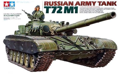 T72M1 TANQUE RUSO 1/35 TAMIYA