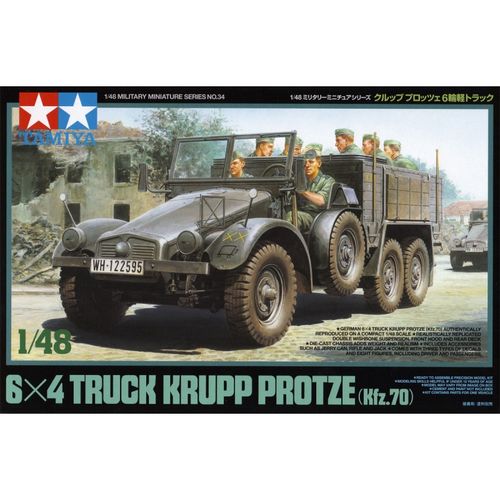 CAMION 6X4 KRUPP PROTZE 1/48 TAMIYA