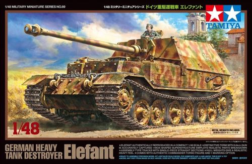 ELEFANT CAZACARROS PESADO 1/48 TAMIYA