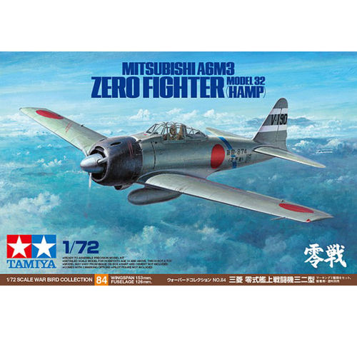 MITSUBISHI A6M3 ZERO FIGHTER 1/72 TAMIYA