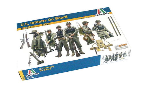 SET INFANTERIA US EMBARCADA 1/35 ITALERI