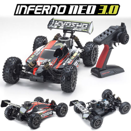 INFERNO NEO 3.0 RTR T2 ROJO BUGGY 1/8