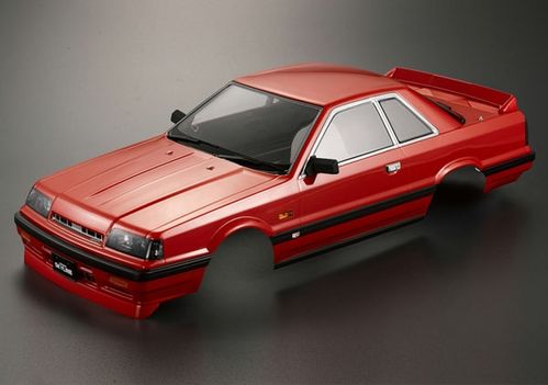 NISSAN SKYLINE R31 195MM ROJA 1/10 CARROCERIA KILLERBODY