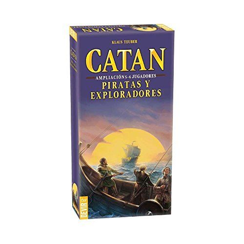 PIRATAS Y EXPLORADORES 5-6 JUGADORES EXPANSION CATAN