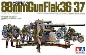 FLAK 36 88MM ALEMAN WWII 1/35 TAMIYA