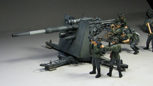 FLAK 36 88MM ALEMAN WWII 1/35 TAMIYA