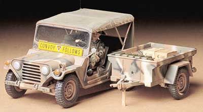 FORD MUTT M151A2 1/35 CON TRAILER TAMIYA