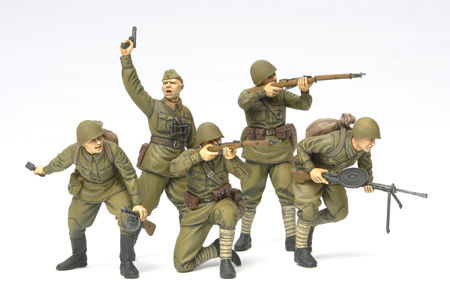 INFANTERIA ASALTO SOVIETICA 1941-1942 1/35 TAMIYA