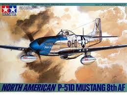 MUSTANG P51D US WWII 1/48 TAMIYA