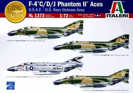 F-4 C/D/J PHANTOM ACES 1/72 ITALERI