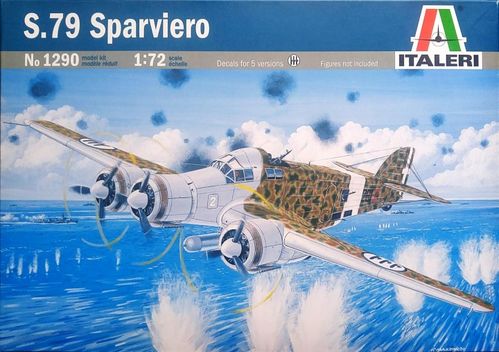 SPARVIERO S. 79 1/72 ITALERI