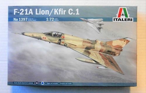 F-21A LION KFIR C.1 1/72 ITALERI