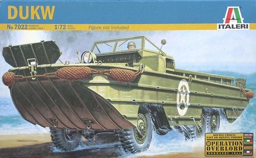 DUKW TRANSPORTE ANFIBIO D-DAY 1/72 ITALERI