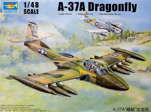 A-37A DRAGONFLY US 1/48 TRUMPETER
