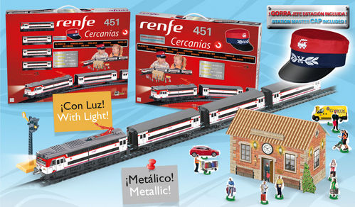 TREN RENFE CERCANIAS 451 PEQUETREN