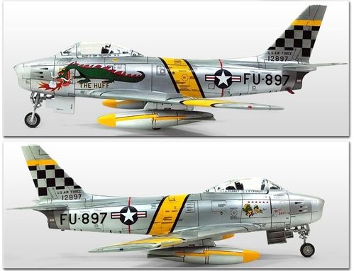 F-86F GUERRA KOREA 1/72 ACADEMY