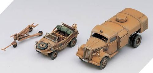 CAMION CISTERNA & SCHWIMMWAGEN 1/72 ACADEMY