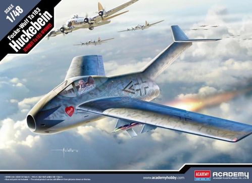 FOCKE WULF TA 183 HUCKEBEIN 1/48 ACADEMY