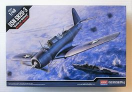SB2U-3 VINDICATOR BATTLE OF MIDWAY 1/48 ACADEMY