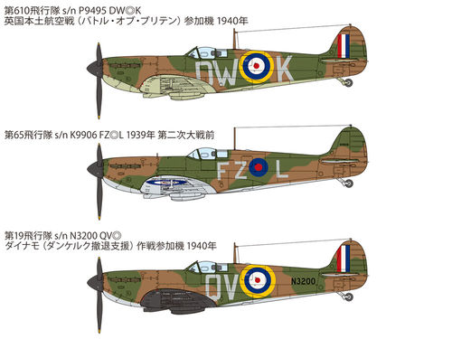 SPITFIRE MK.I 1/48 TAMIYA