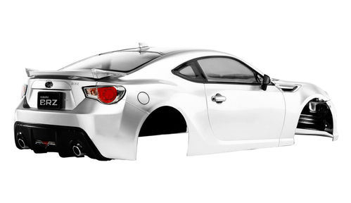 SUBARU BRZ PLATA PINTADO 195MM 1/10 KILLERBODY