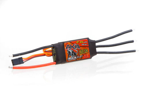 VARIADOR 30A BRUSHLESS 2-4S BEC 2A ROCKAMP