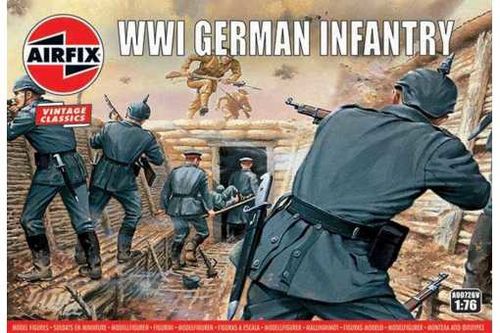 WWI INFANTERIA ALEMANA 1/76 VINTAGE SERIES AIRFIX